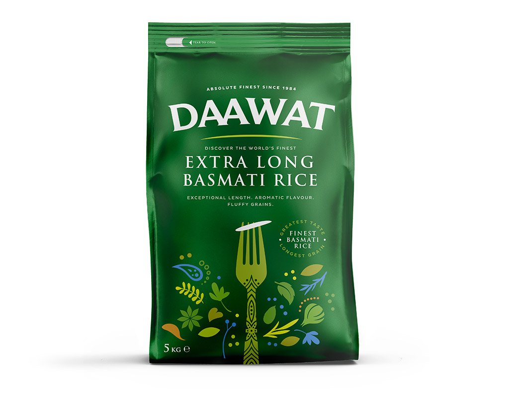 Daawat Extra Long Basmati Rice 5kg
